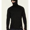 Men'S Clothing * | Ariat Men'S Black Rebar Girdwork Balaclava Baselayer Thermal Work Shirt Outlet