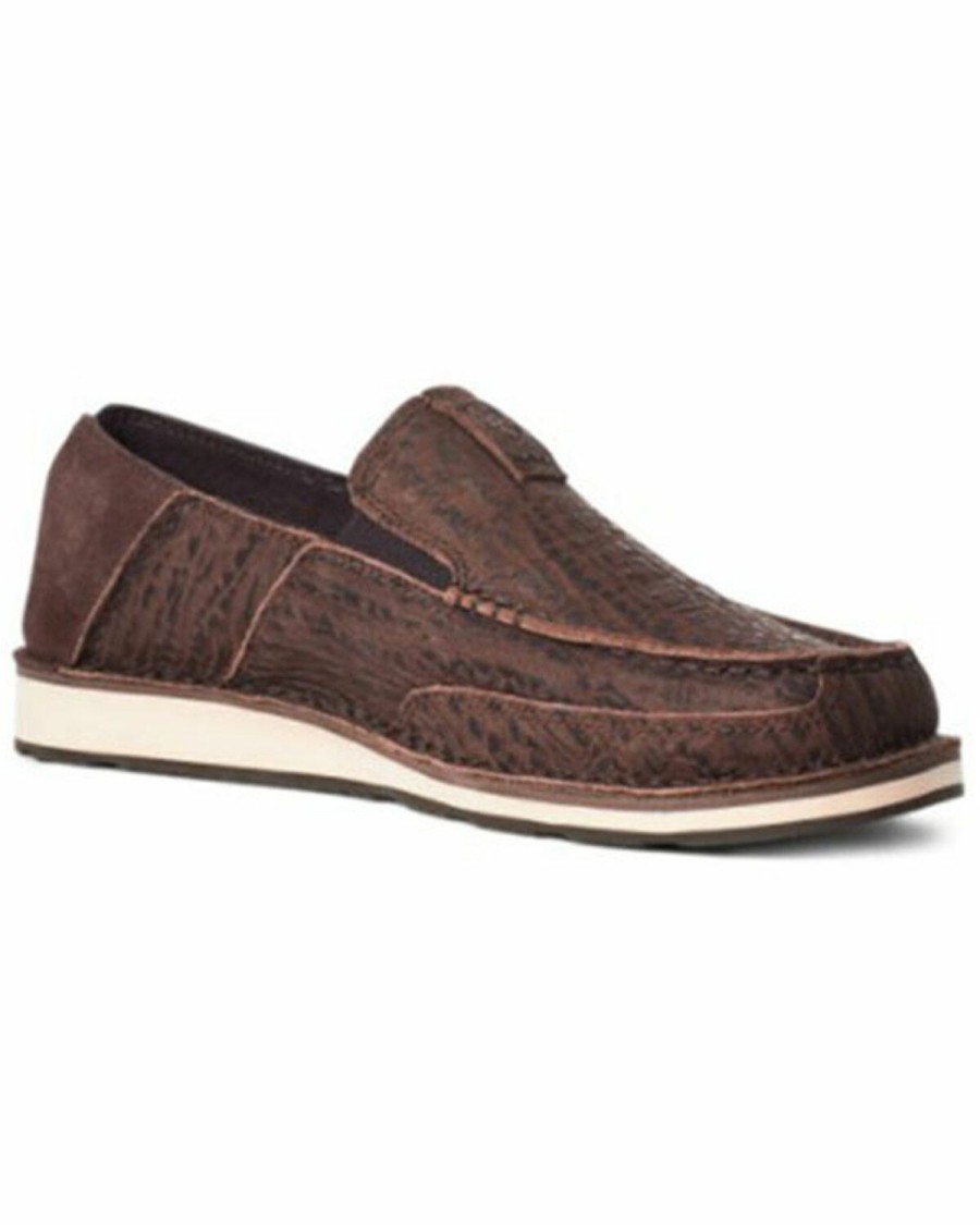 Boots & Shoes * | Ariat Men'S Bison Cruiser Shoes Moc Toe Discount