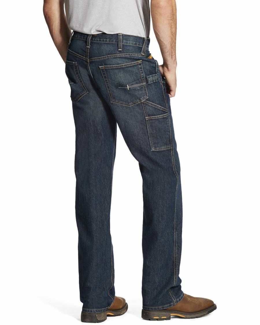 Men'S Clothing * | Ariat Men'S M4 Workhorse Durastretch Carpenter Work Jeans Clearance