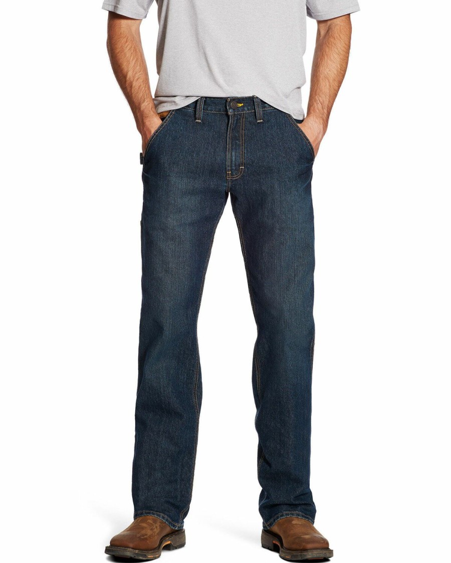 Men'S Clothing * | Ariat Men'S M4 Workhorse Durastretch Carpenter Work Jeans Clearance