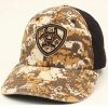 Men'S Clothing * | Ariat Men'S Digital Camo Print Embroidered Shield Logo Ball Cap Sale