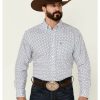 Men'S Clothing * | Ariat Men'S Quadry Geo Print Long Sleeve Button-Down Western Shirt Discount