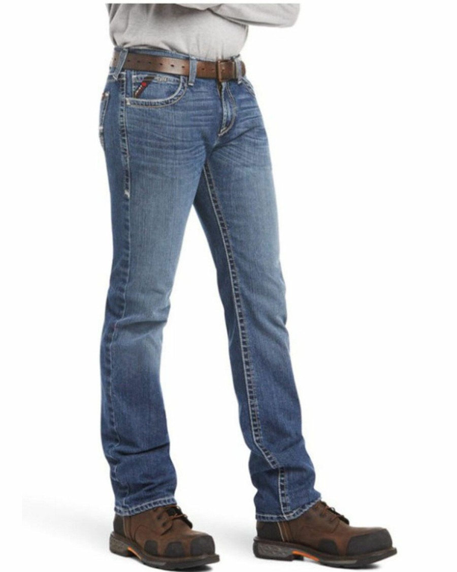 Men'S Clothing * | Ariat Men'S Fr M7 Adkins Durastretch Slim Straight Work Jeans Sale