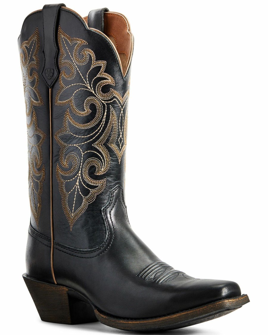 Boots & Shoes * | Ariat Women'S Round Up Western Boots Square Toe Clearance