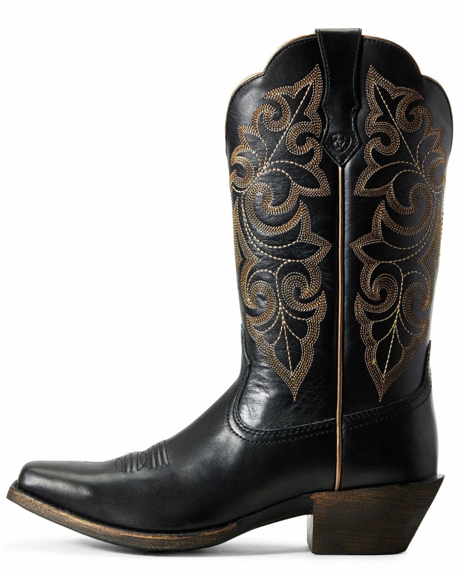 Boots & Shoes * | Ariat Women'S Round Up Western Boots Square Toe Clearance