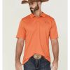 Men'S Clothing * | Ariat Men'S Koi Short Sleeve Tek Polo Shirt Online