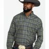 Men'S Clothing * | Ariat Men'S Eldridge Performance Flannel Long Sleeve Western Shirt Outlet