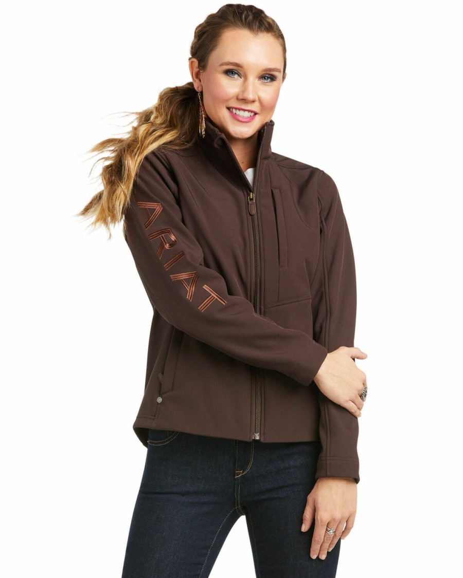 Women'S Clothing * | Ariat Women'S Classic Team Patriot Softshell Jacket Sale