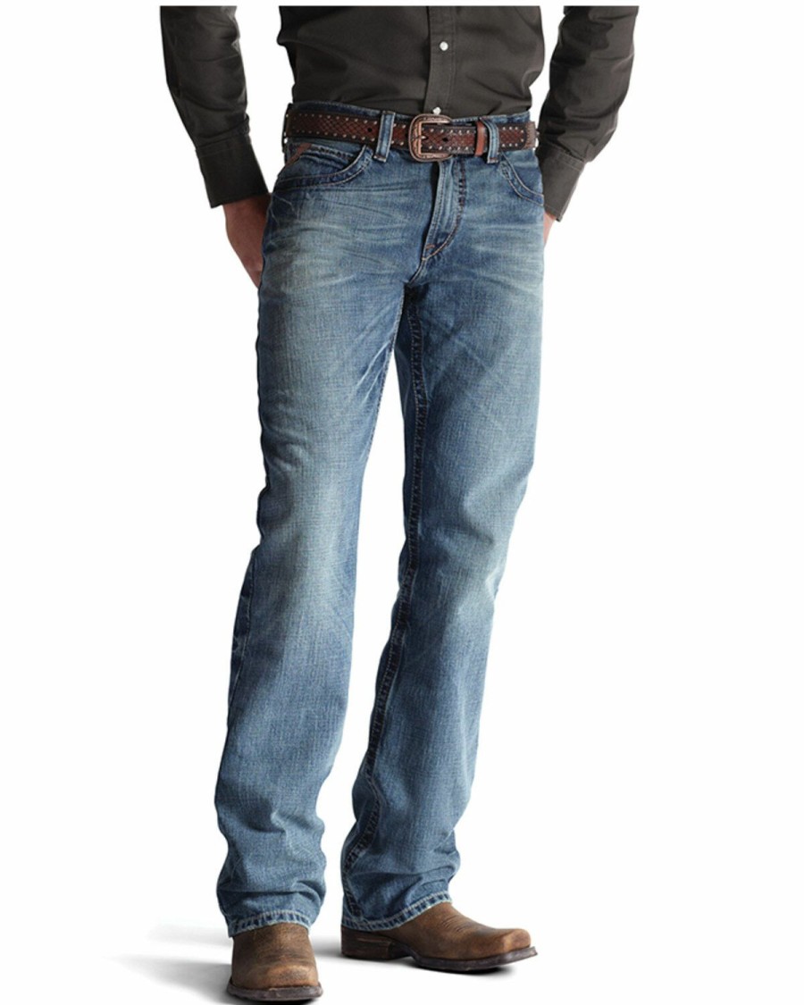 Men'S Clothing * | Ariat Men'S M4 Scoundrel Medium Relaxed Bootcut Jeans Clearance