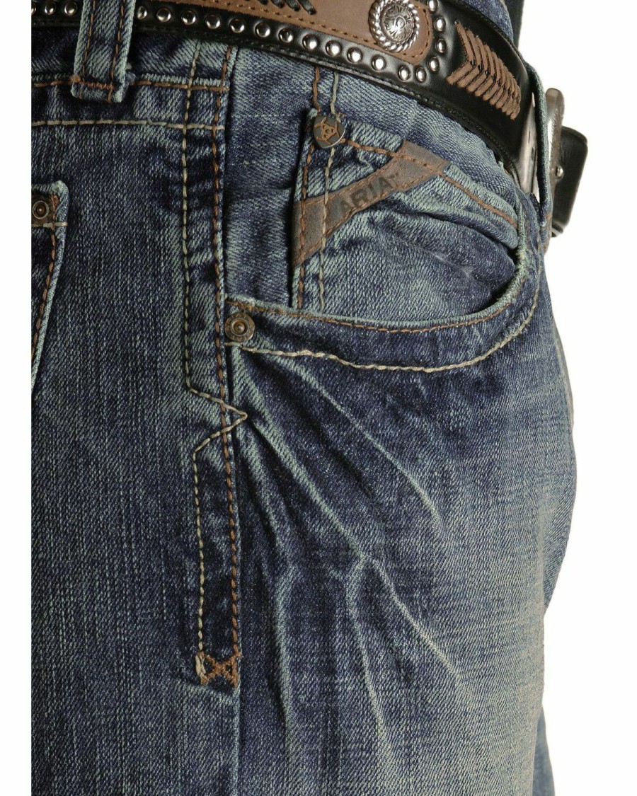 Men'S Clothing * | Ariat Denim Jeans M4 Scoundrel Relaxed Fit Discount