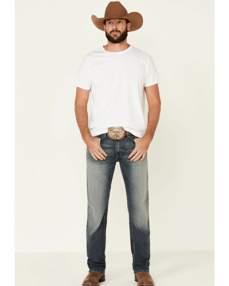 Men'S Clothing * | Ariat Men'S M4 Kentucky Stockton Stretch Relaxed Straight Jeans Outlet