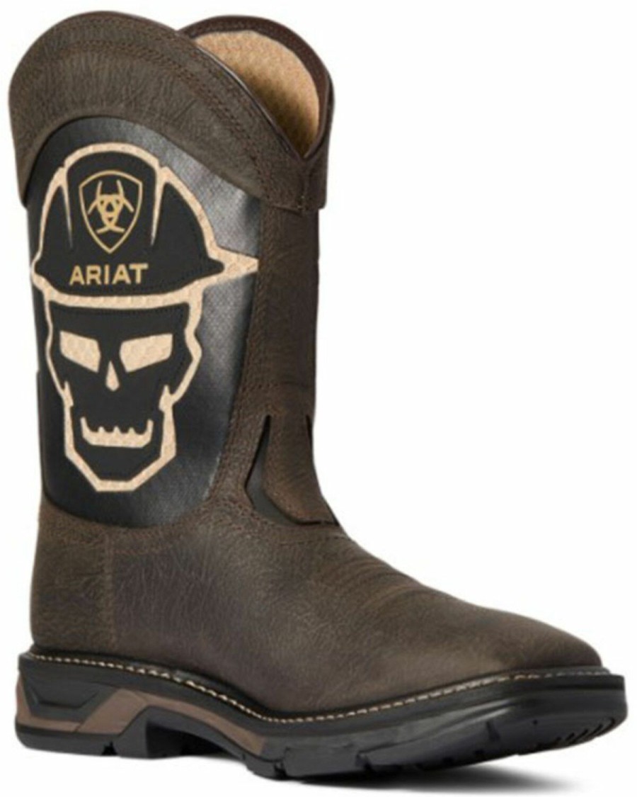 Boots & Shoes * | Ariat Men'S Bold Iron Venttek Western Work Boots Soft Toe Outlet