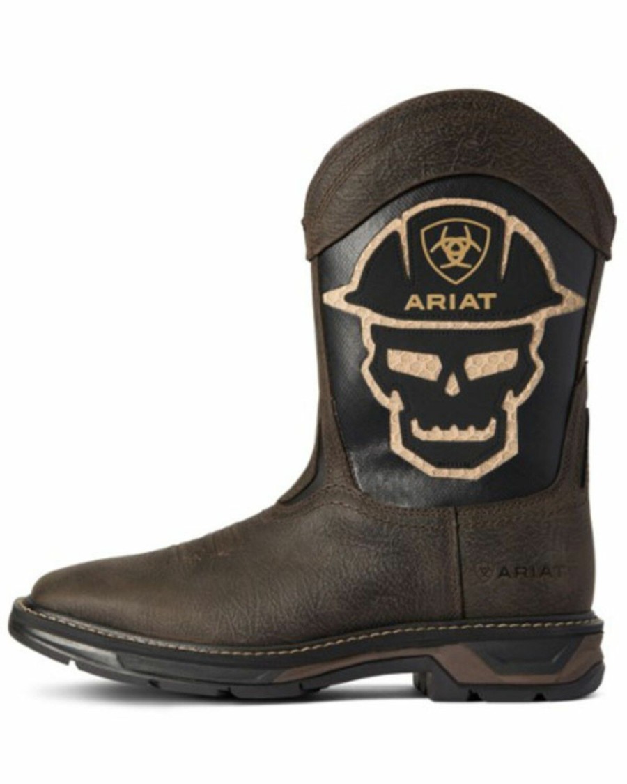 Boots & Shoes * | Ariat Men'S Bold Iron Venttek Western Work Boots Soft Toe Outlet