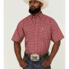 Men'S Clothing * | Ariat Men'S Jairo Stretch Check Plaid Button-Down Western Shirt Outlet