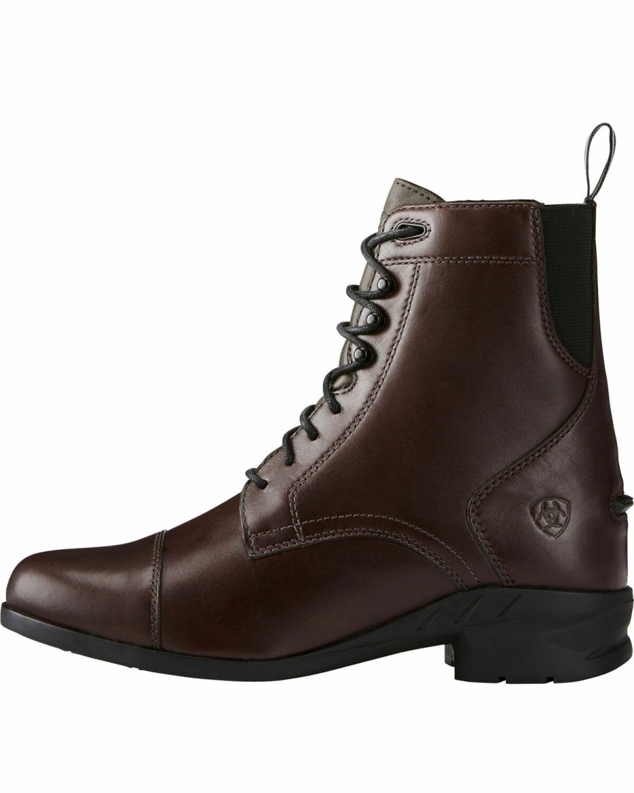 Boots & Shoes * | Ariat Women'S Brown Heritage Iv Lace Paddock Boots Round Toe Online