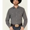 Men'S Clothing * | Ariat Men'S Millard Small Geo Print Long Sleeve Button-Down Western Shirt Sale