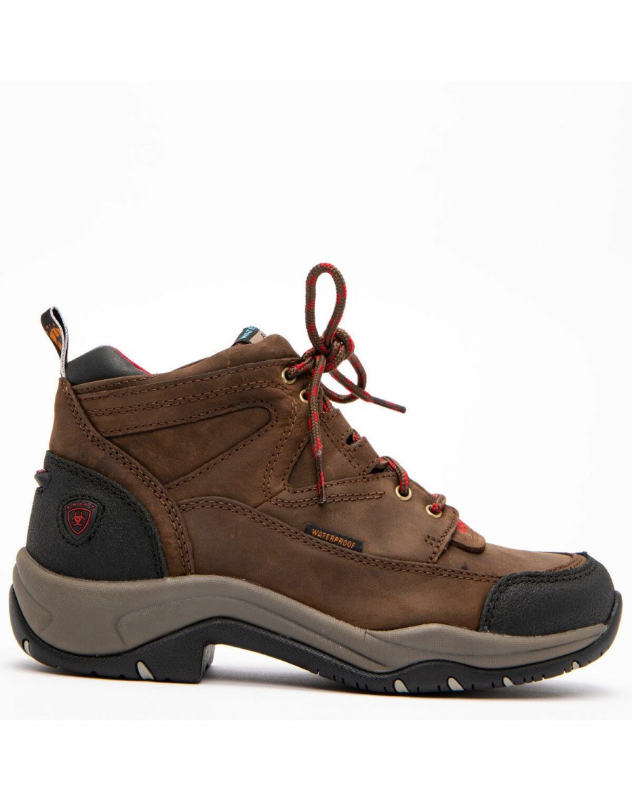 Boots & Shoes * | Ariat Women'S Terrain H2O Waterproof Boots Round Toe Online