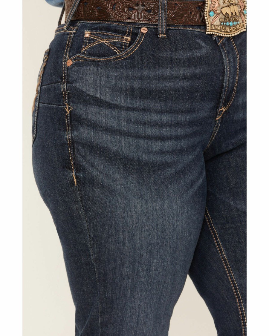 Women'S Clothing * | Ariat Women'S R.E.A.L. Perfect Rise Analise Stackable Straight Leg Jeans Plus Clearance