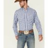 Men'S Clothing * | Ariat Men'S Quanah Small Plaid Long Sleeve Button-Down Western Shirt Discount