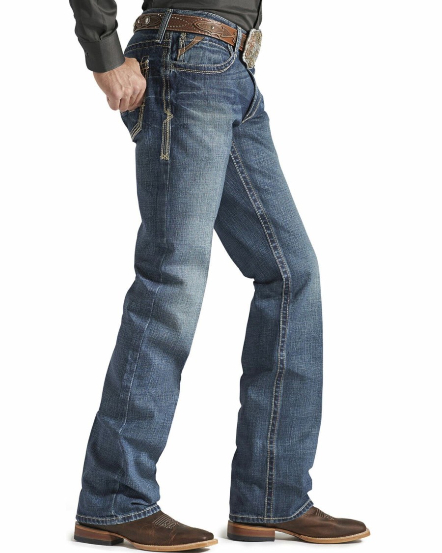 Men'S Clothing * | Ariat Men'S M4 Gulch Relaxed Bootcut Jeans Online