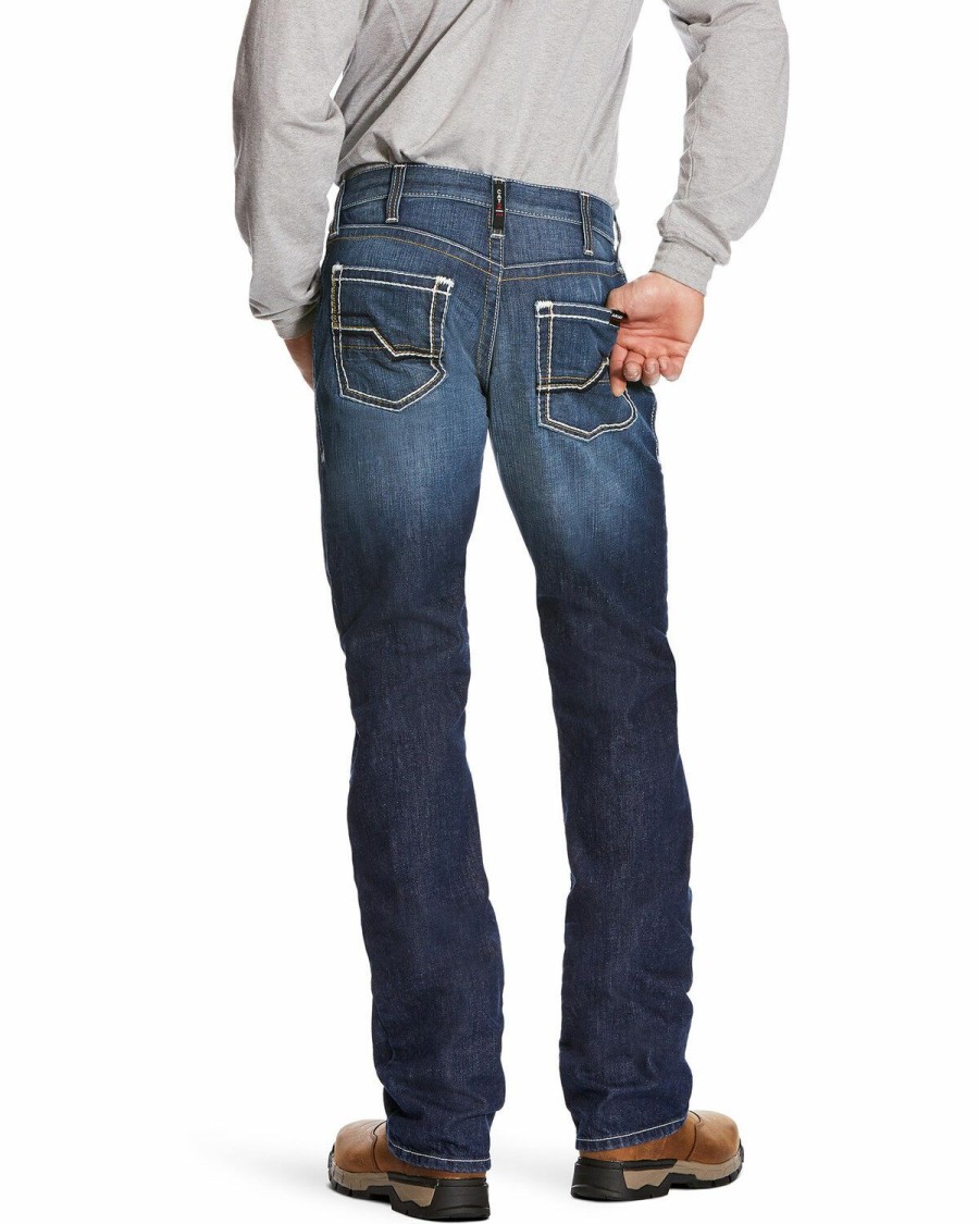 Men'S Clothing * | Ariat Men'S M5 Ryley Slim Stackable Straight Leg Work Jeans Big Clearance