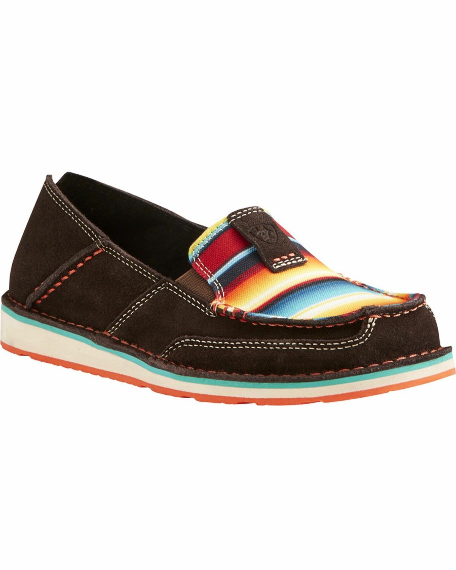 Boots & Shoes * | Ariat Women'S Striped Cruiser Slip-On Shoes Sale