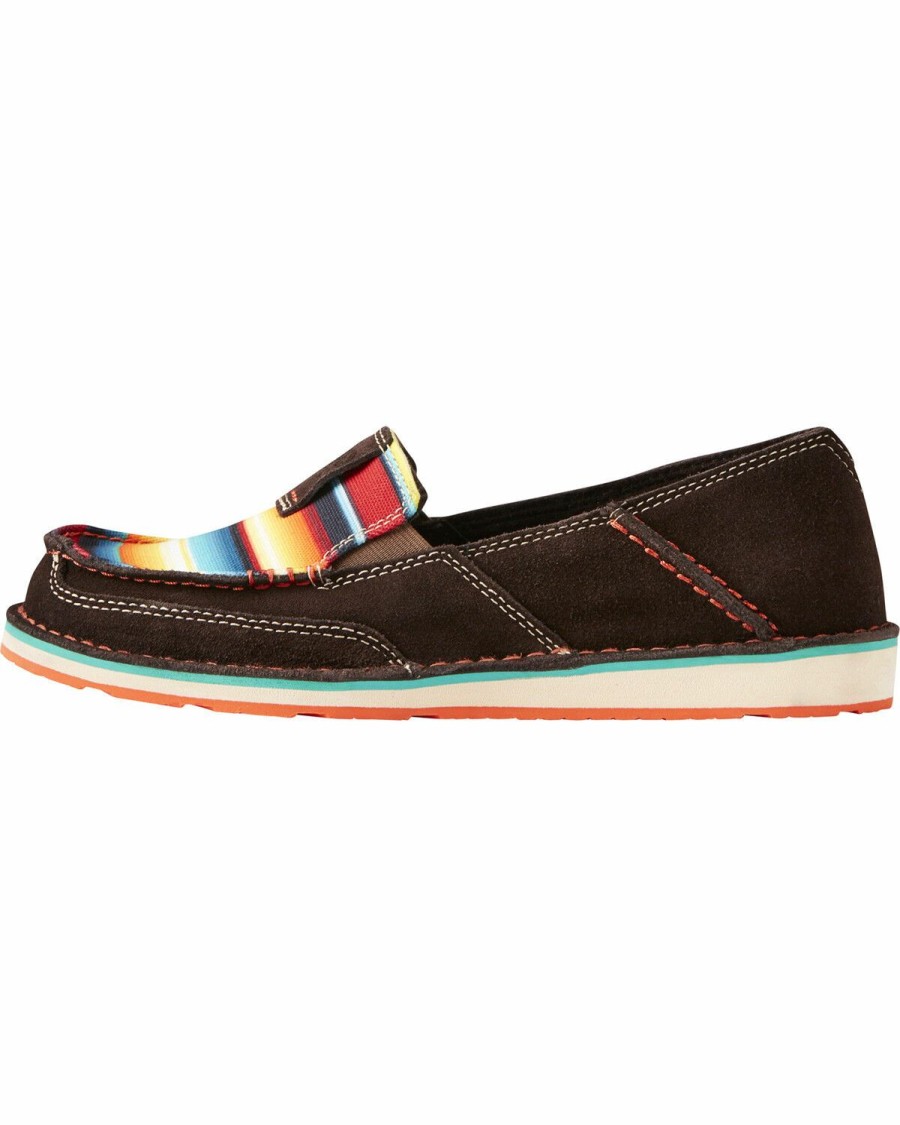 Boots & Shoes * | Ariat Women'S Striped Cruiser Slip-On Shoes Sale