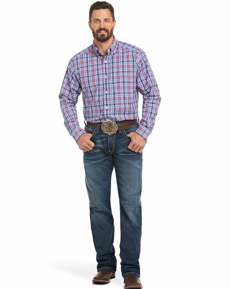 Men'S Clothing * | Ariat Men'S M4 Adkins Turnout Boot Cut Jeans Online