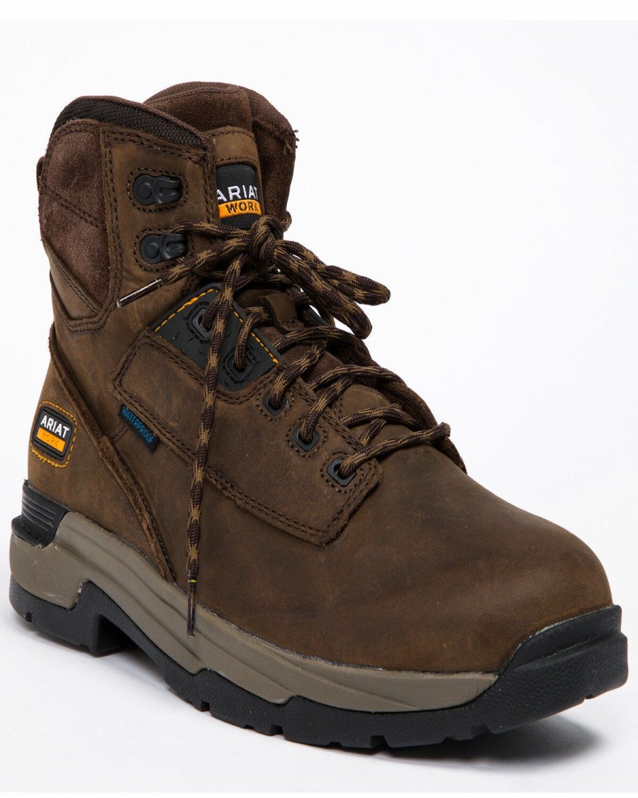 Boots & Shoes * | Ariat Mastergrip 6 H2O Work Boots Online