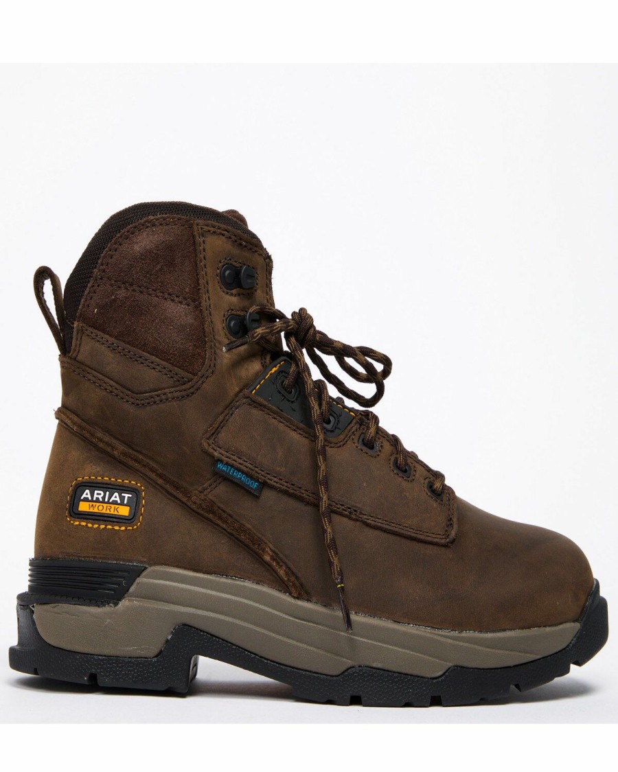 Boots & Shoes * | Ariat Mastergrip 6 H2O Work Boots Online