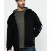 Men'S Clothing * | Ariat Men'S Rebar All-Weather Full Zip Work Hooded Sweatshirt Big & Tall Clearance