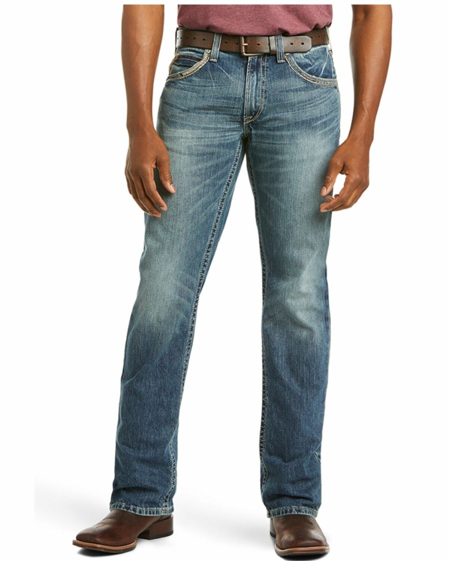 Men'S Clothing * | Ariat Men'S M5 Low Rise Straight Leg Jeans Discount