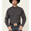 Men'S Clothing * | Ariat Men'S Team Raimo Small Plaid Long Sleeve Button-Down Western Shirt Online