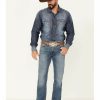 Men'S Clothing * | Ariat Men'S M5 Tulsa Medium Wash Stretch Straight Leg Jeans Discount