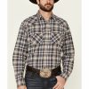 Men'S Clothing * | Ariat Men'S Holland Retro Plaid Long Sleeve Snap Western Shirt Outlet