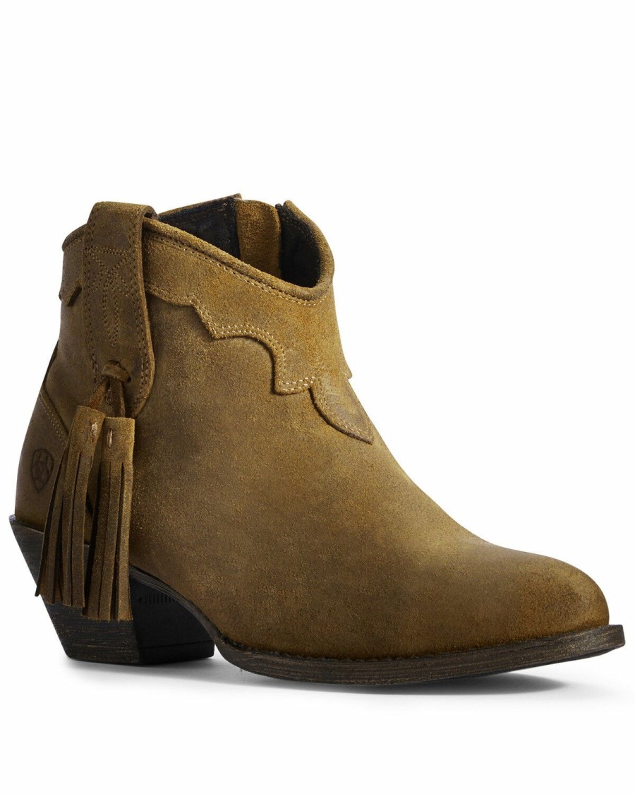 Boots & Shoes * | Ariat Women'S Sepia Presley Fashion Booties Round Toe Online