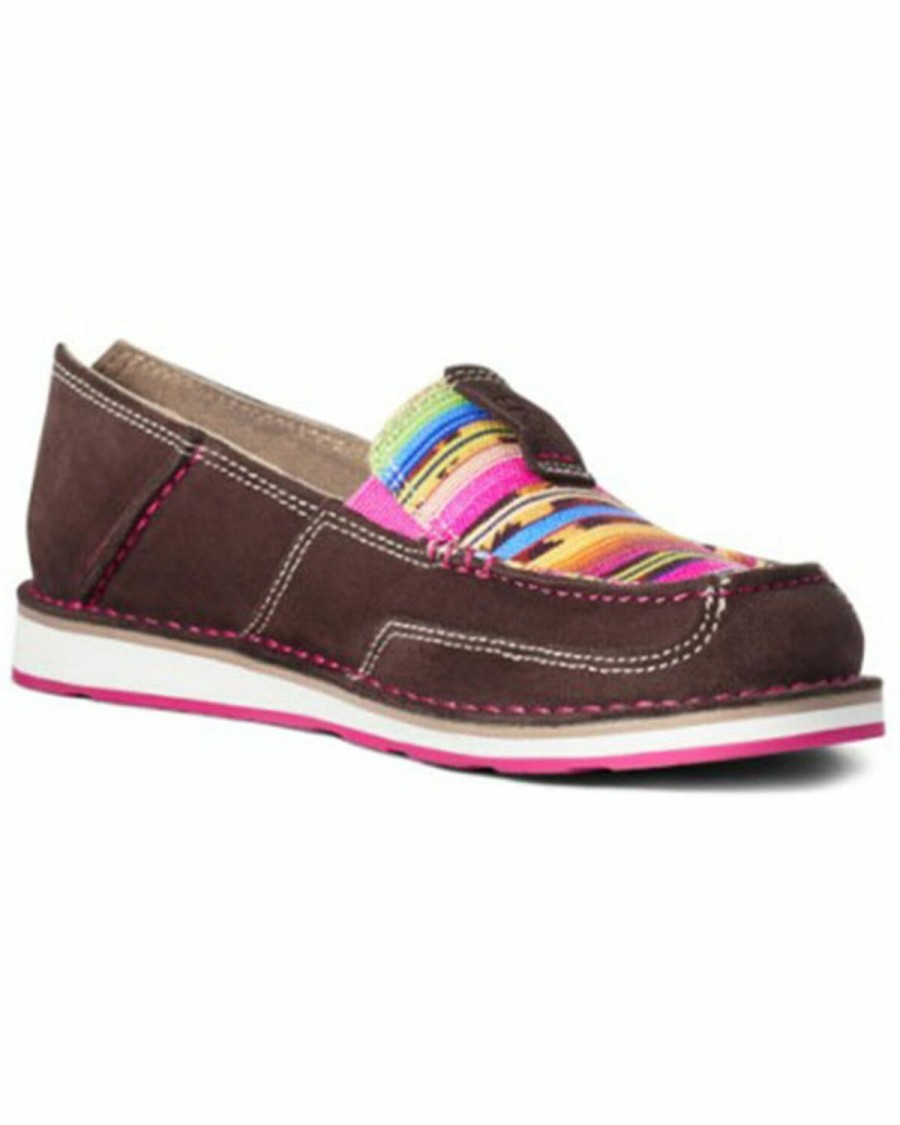 Boots & Shoes * | Ariat Women'S Serape Cruiser Shoes Moc Toe Online