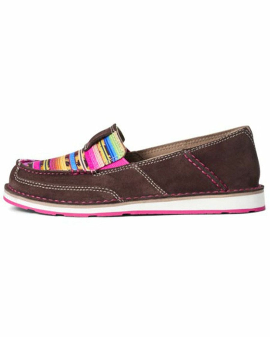 Boots & Shoes * | Ariat Women'S Serape Cruiser Shoes Moc Toe Online