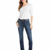 Women'S Clothing * | Ariat Women'S R.E.A.L. Perfect Rise Analise Stackable Straight Leg Jeans Outlet