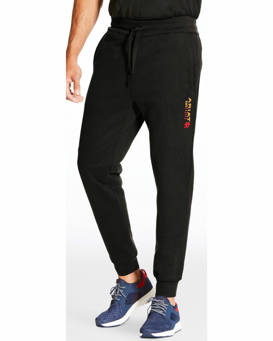 Men'S Clothing * | Ariat Men'S Fr Work Sweatpants Big Sale